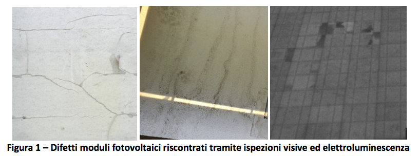 revamping fotovoltaico: i difetti dei moduli fotovoltaici